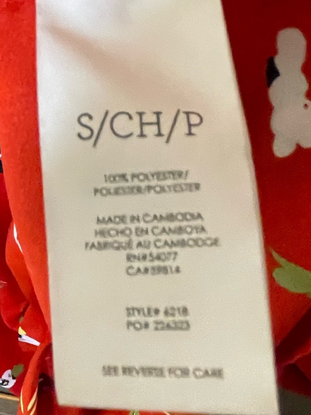Cabi Red Floral Button-Front Women’s Dress Sz S - Picture 8 of 8